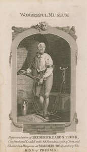 Porträt von Frederick Baron Trenk von English School