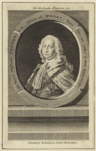Porträt von Friedrich, Prinz von Wales von English School