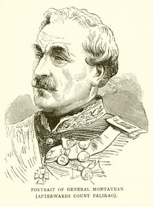 Porträt von General Montauban von English School