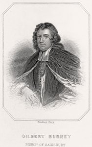 Porträt von Gilbert Burnet, Bischof von Salisbury von English School