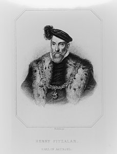 Porträt von Henry Fitzalan, 12. Earl of Arundel, aus 