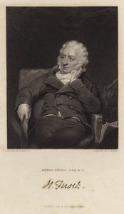 Porträt von Henry Fuseli von English School