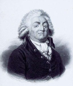 Porträt von Honore-Gabriel Riqueti (1749-91) Comte de Mirabeau von English School