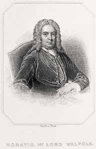 Porträt von Horatio, 1. Lord Walpole von English School
