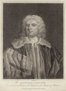 Porträt von James Hamilton, Earl of Abercorn von English School