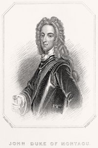 Porträt von John, Herzog von Montagu von English School