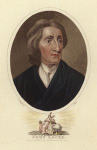 Porträt von John Locke von English School