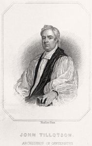 Porträt von John Tillotson, Erzbischof von Canterbury