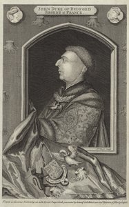 Porträt von Johann von Lancaster, Herzog von Bedford von English School