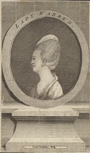 Porträt von Lady Warren von English School
