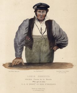 Porträt von Louis Cordier von English School