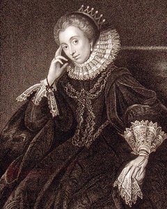 Porträt von Lucy Harrington, Gräfin von Bedford (ca. 1581-1627), aus 