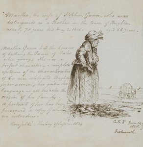 Porträt von Martha Gunn