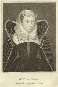 Porträt von Maria Stuart, Königin von Schottland von English School