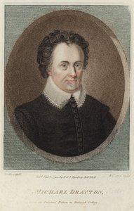 Porträt von Michael Drayton von English School