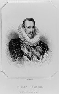 Porträt von Philip Howard (1557-95), 13. Earl of Arundel, aus 