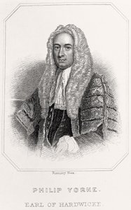 Porträt von Philip Yorke, Earl of Hardwicke von English School