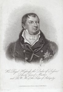 Porträt von Prinz Augustus Frederick, Herzog von Sussex von English School