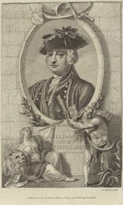 Porträt von Prinz William, Herzog von Cumberland von English School