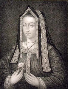 Porträt von Königin Elizabeth von York (1466-1502) von English School