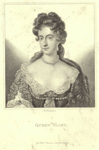 Porträt von Königin Maria I. von England und Irland von English School