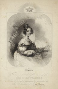 Porträt von Königin Victoria von English School