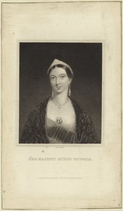 Porträt von Königin Victoria von English School