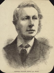 Porträt von Richard Norman Shaw