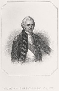 Porträt von Robert, 1. Lord Clive