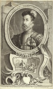 Porträt von Robert Dudley, Earl of Leicester