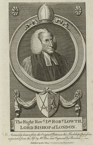 Porträt von Robert Lowth von English School