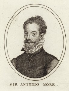 Porträt von Sir Antonis Mor von English School