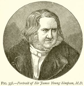 Porträt von Sir James Young Simpson, M.D. von English School