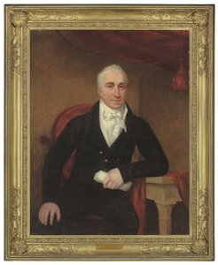 Porträt von Sir Manasseh Lopes von English School