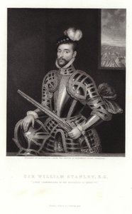 Porträt von Sir William Stanley von English School