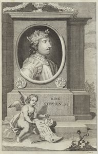 Porträt von Stephan von England von English School