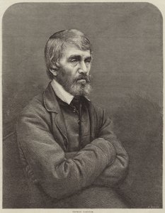 Porträt von Thomas Carlyle von English School