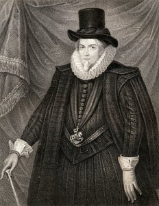 Porträt von Thomas Cecil, 1. Earl of Exeter, aus Lodges British Portraits, 1823