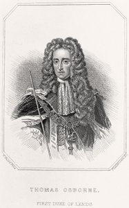 Porträt von Thomas Osborne, 1. Herzog von Leeds