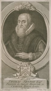 Porträt von Thomas Sutton von English School