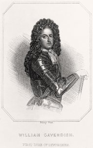 Porträt von William Cavendish, 1. Herzog von Devonshire