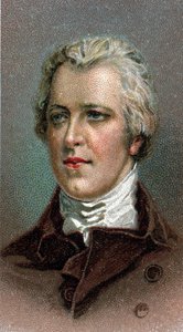 Porträt von William Pitt dem Jüngeren (1759-1806) - Aus der Serie „Leaders of Men“ von English School