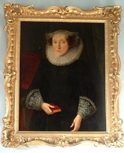 Porträt einer Dame von English School