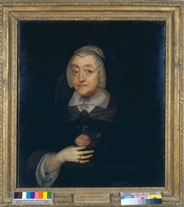 Porträt einer unbekannten Frau, ca. 1640-50 von English School