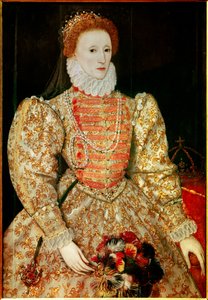 Porträt der Königin von England Elisabeth