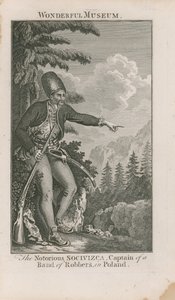 Porträt des berüchtigten Socivizca von English School