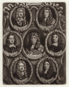 Porträts des Bischofsrats von English School