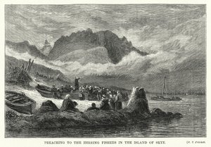 Predigt an die Heringsfischer auf der Insel Skye von English School
