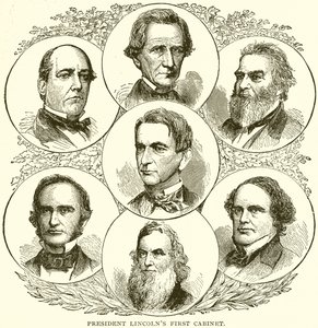 Präsident Lincolns erstes Kabinett von English School