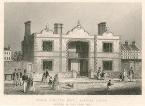 Prinz Alberts Modell-Wohnhaus, Große Ausstellung, 1851 von English School